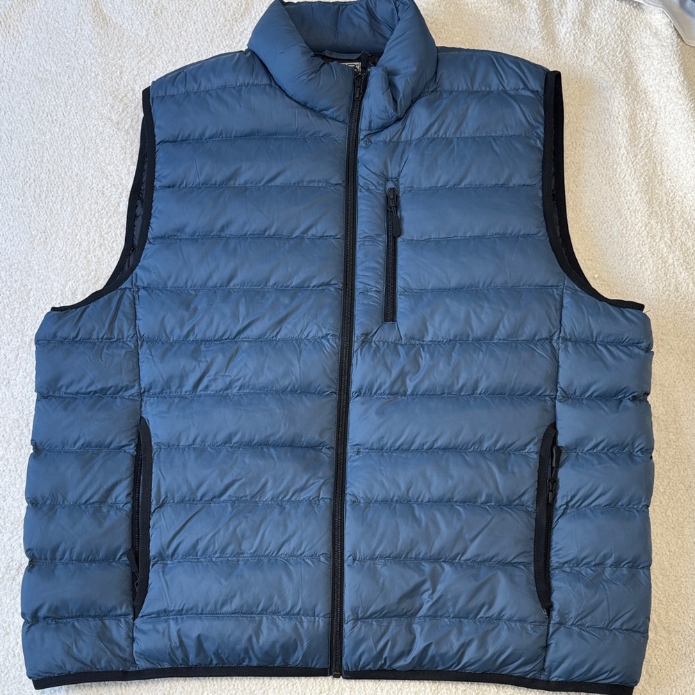 32 Degrees Men's Slate Blue Puffer Vest - XL